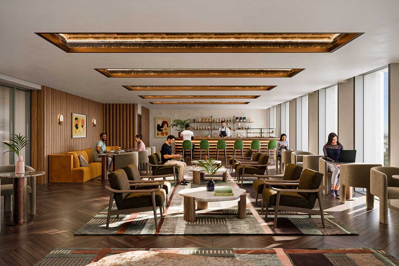 Level 29 occupier lounge