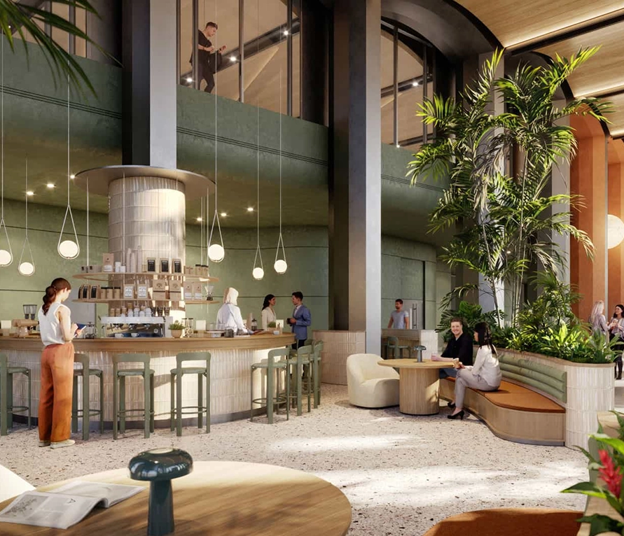 Ground floor café